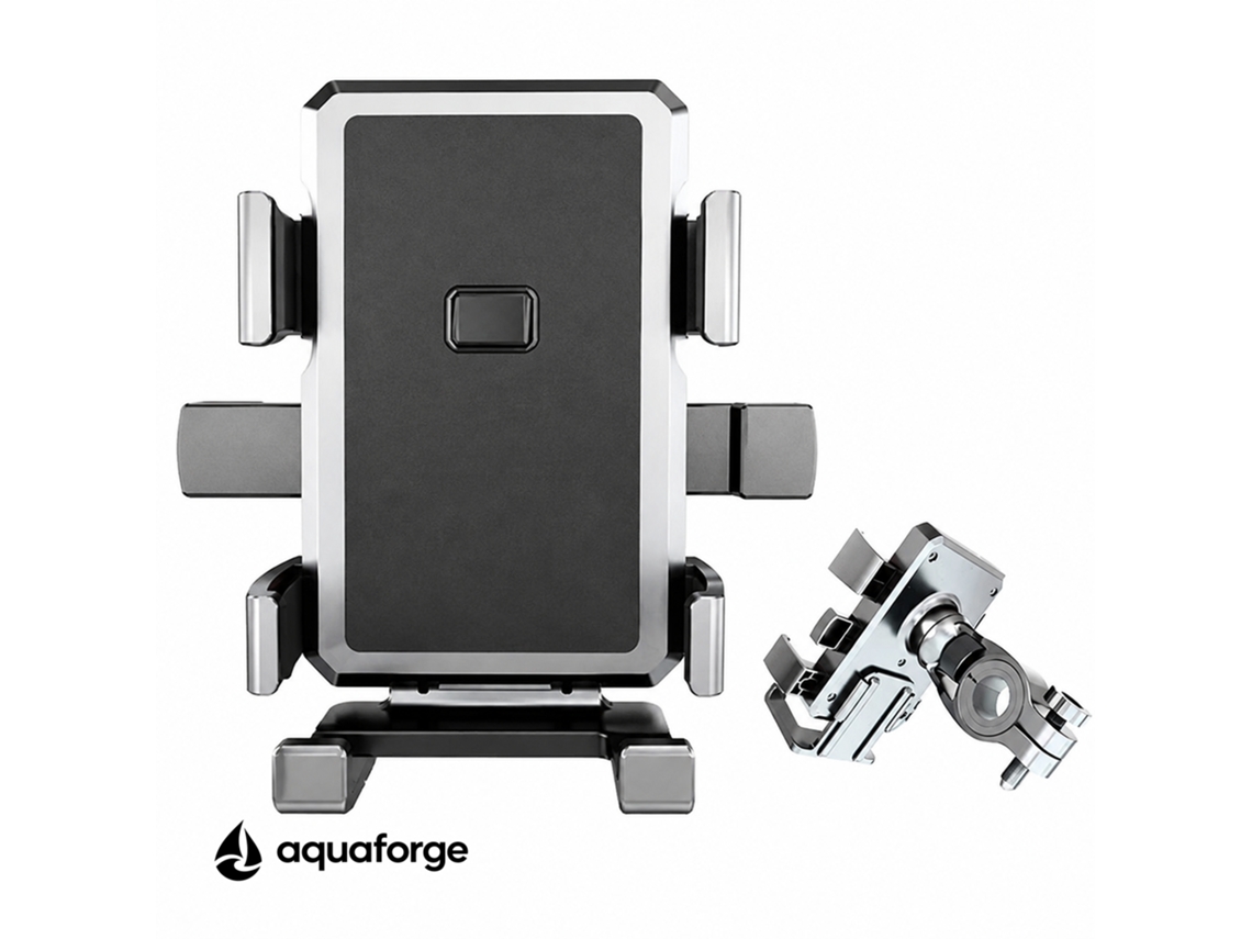 Suporte Para Telemóvel De Bicicleta Abs Para Guiador
