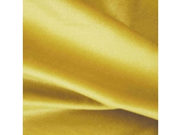 Cortina Toque Veludo Amarelo 140x250
