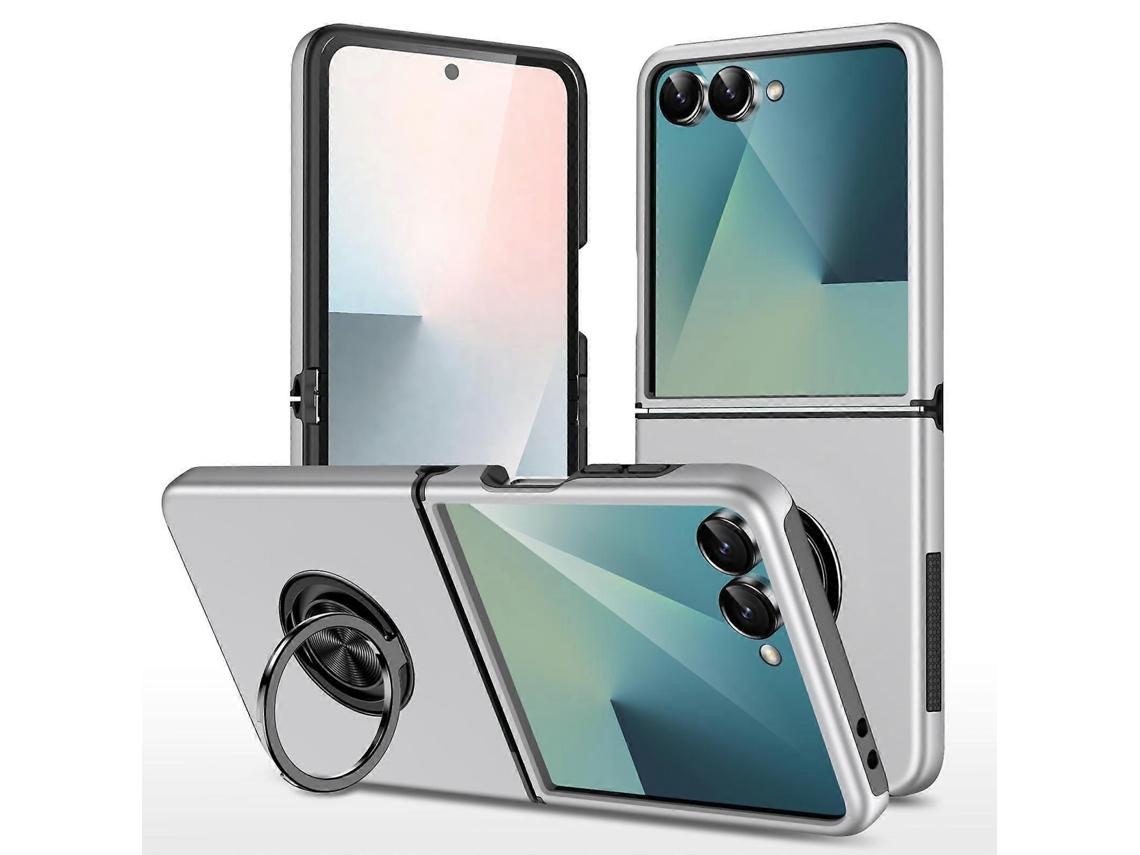 Capa Magnética Para Celular Pc Tpu Com Suporte De Anel Invisível