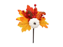 Coroa De Folhas De Maple Adorno Halloween Outono Decoração