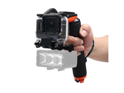 Gatilho Do Obturador + Flutuador De Mão Flutuante Com Alça Anti-perda Ajustável E Parafuso E Chave Para Gopro Hero7 /6 Preto /5 Preto
