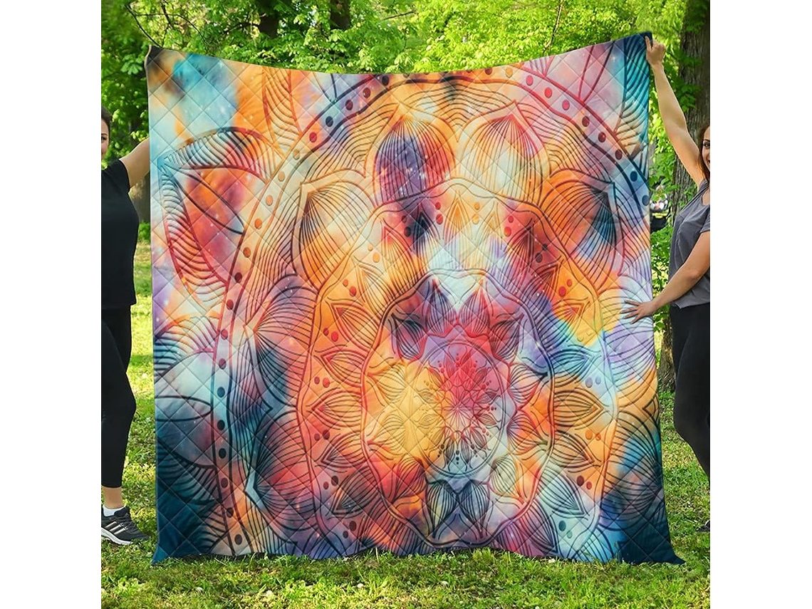 Colcha Acolchoada Fansu Capa de Cama Cobertor para Ar Condicionado Edredom Conjunto Estampada Sofá com Criança