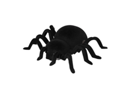 Brinquedo De Escalada Rc, Simulação De Aranha Tarântula Eletrônica Peluda, Brinquedo De Halloween, Presente Para Crianças Ly Ebike (preto)