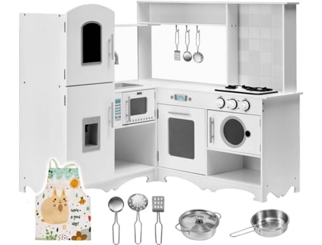 Cozinha de Brincar MAMABRUM Baby Toys Play Corner Kitchen (Idade Mínima: 3 Anos - 86,5 x 90 x 29,5 cm)