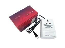 Transformador de Potência Ac 300w 220v para 110v, com Plug US