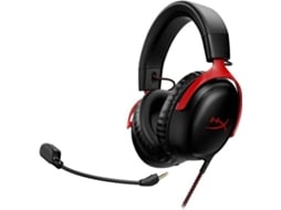 Auscultadores Gaming HYPERX Cloud III (Preto - Vermelho)