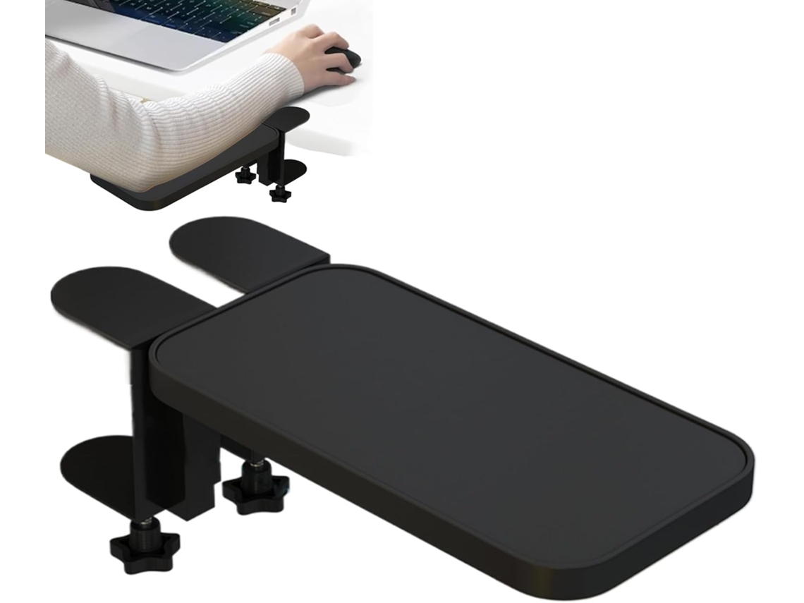 Apoio De Braço Para Computador, Extensor De Apoio De Braço Ergonômico Para Mesa, Apoio De Cotovelo Em Metal Apoio De Braço Para Computa Gokoco