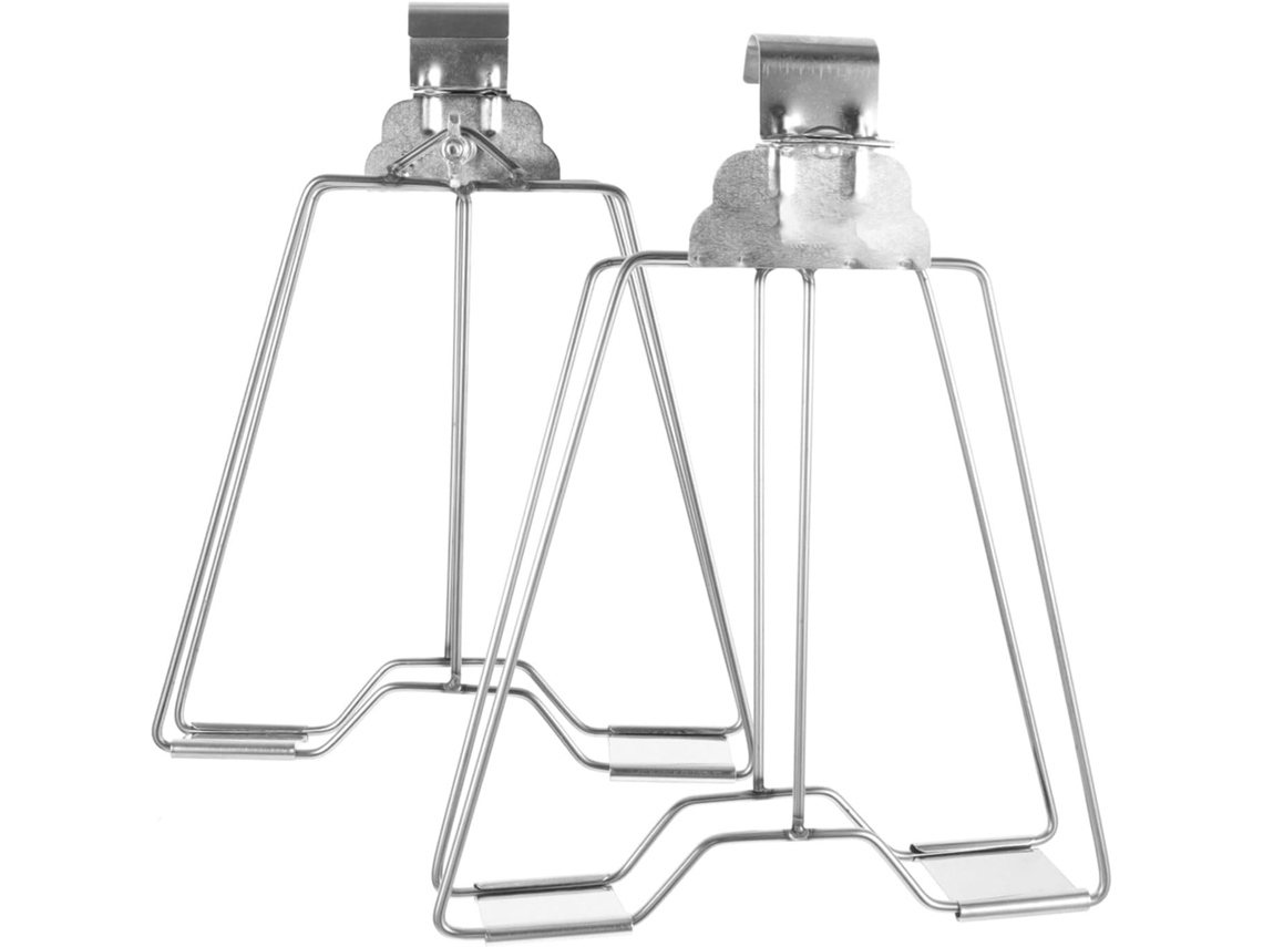 Conjunto De 2 Pinças Para Churrasco Em Aço Inoxidável, Antiaderentes E Resistentes A Altas Temperaturas, Para Frango E