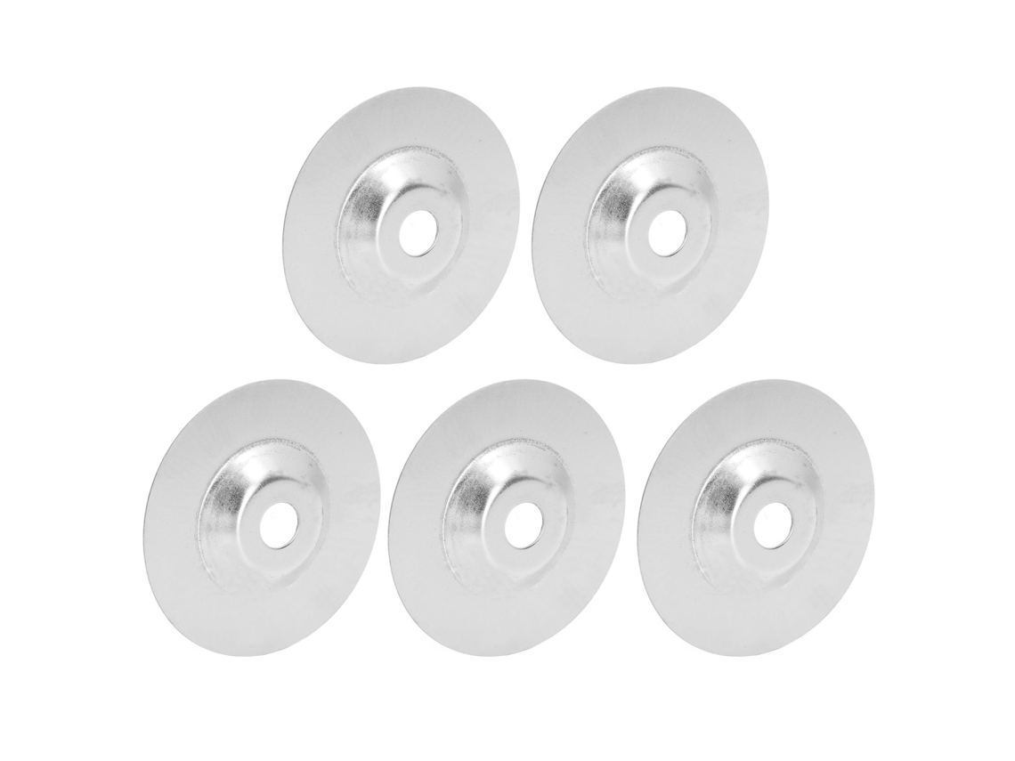 5pcs Disco De Esmeril Diamante 4in 1000 Grit Rueda De Pulido Para Metal Madera Plástico