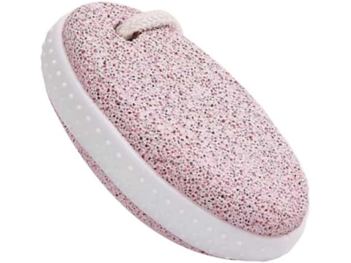 Ferramenta De Pedicure Com Pedra De Afiar Oval Em Formato De Rosa Para Remoção De Calosidades