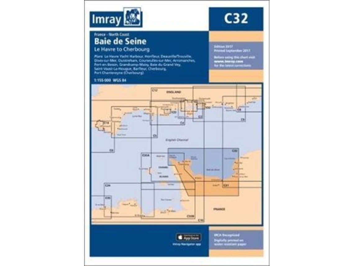 Livro Imray Chart C32 de Imray (Inglês)