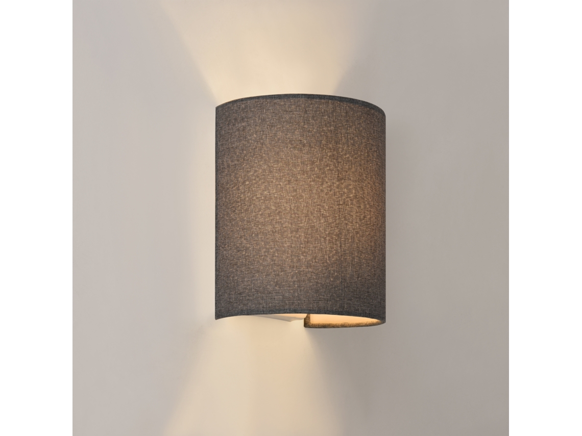 Candeeiro de Parede LUX.PRO Cinzento (60 W - E27)