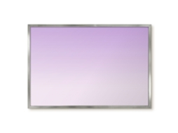 Magnetic Board For Wall Delicate Gradient For The Bedroom Espelharte (60x40 Cm)