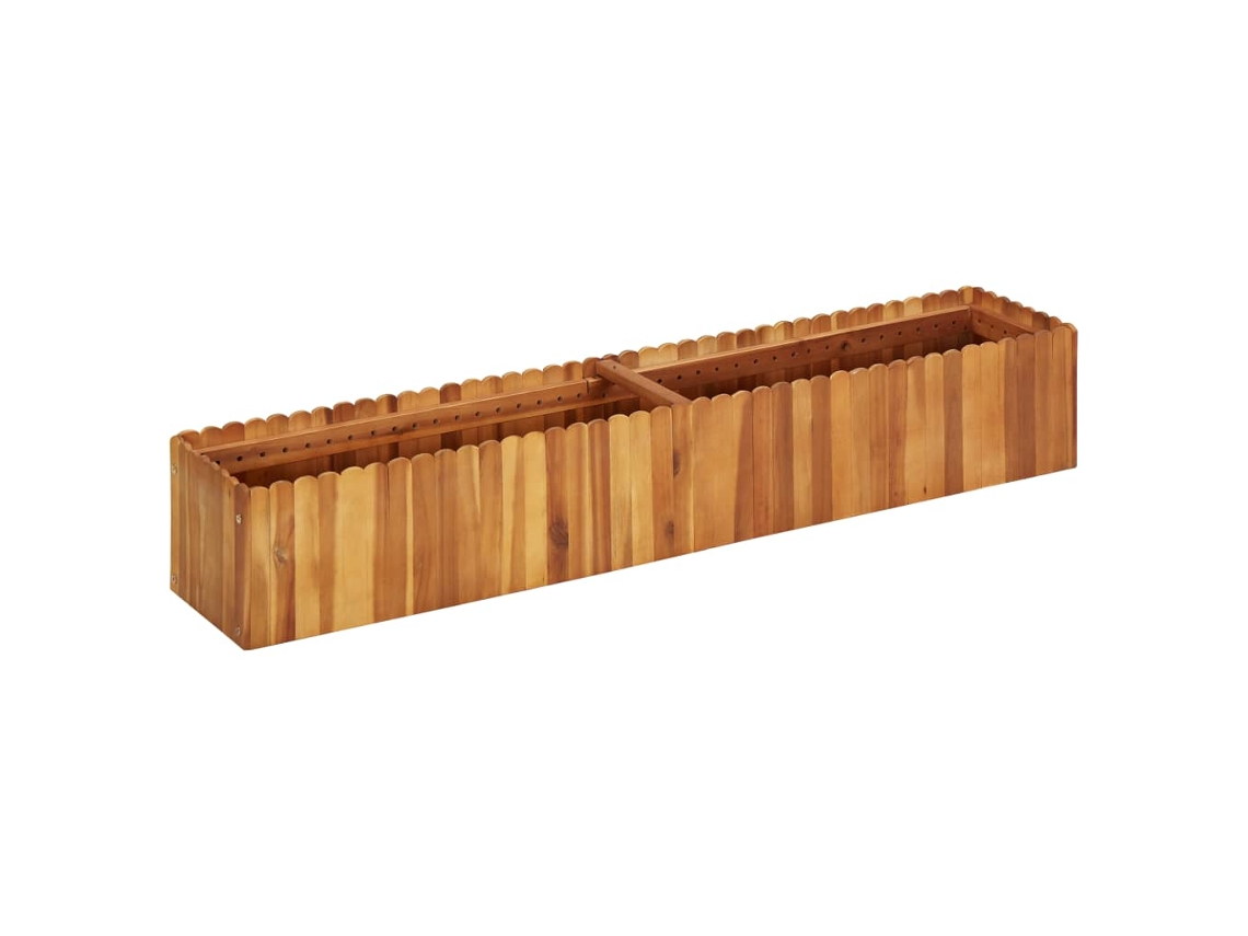 Raised Bed, Raised Beds Vidaxl Marrom Madeira (150 X 30 X 25 Cm)