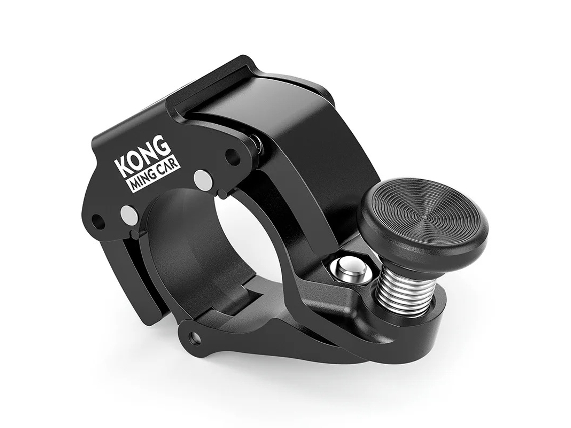Campainha de bicicleta AQUAFORGE, alumínio, 2 mm, guidão, segurança para MTB, estrada, scooter e uso infantil ou adulto