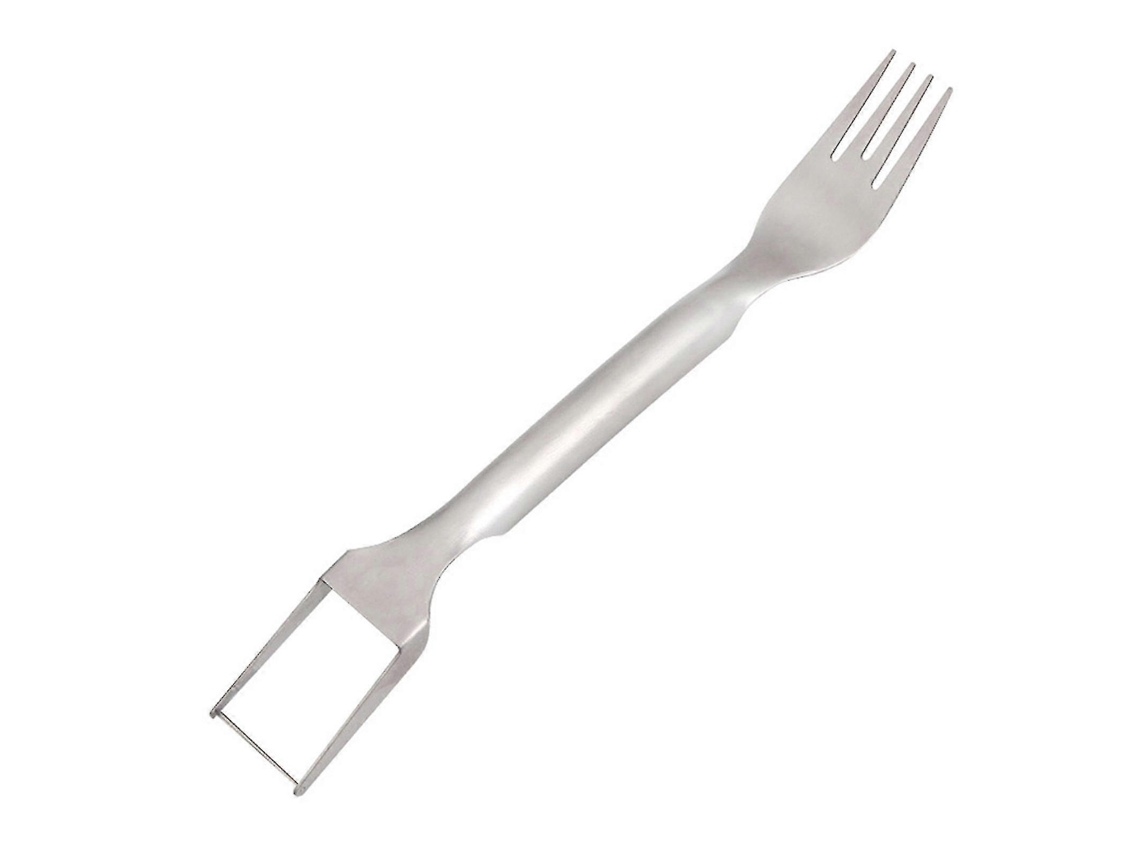 Fatiador De Melancia 2 Em 1 Com Garfo De Aço Inoxidável Para Cozinha Everley891