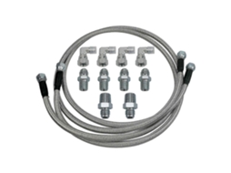 Conexões Mangueira Dissipador Calor Transmissão, Substituição Th350/700r4/th400, 10 Peças