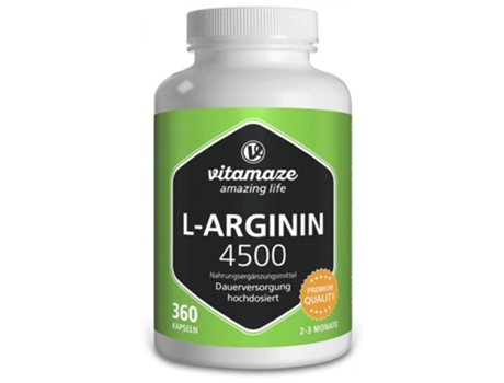 VITAMAZE L-Arginina 4500 360 Cápsulas