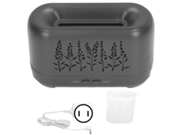 Difusor de Óleos Essenciais 200ml MADEIRA com Luz Noturna e USB SILVER