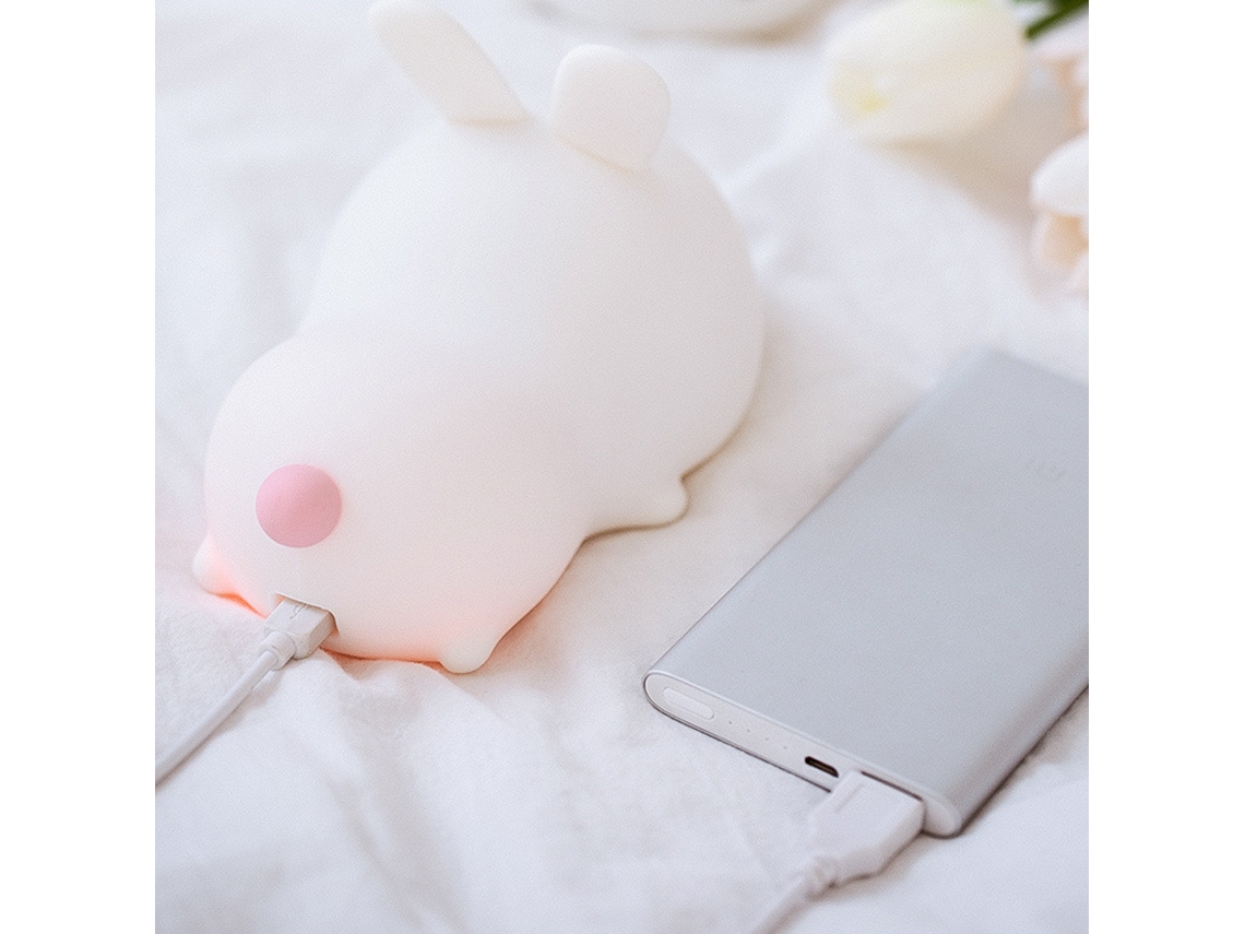 Luz Noite Coelho 7 Cores Decoração de Quarto Infantil Kawaii NEVEANCE
