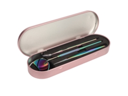 3pcs Ferramentas De Lash Lift Aço Inox Separador De Cílios Espelho Pinça Para Extensões De Cílios Colorido