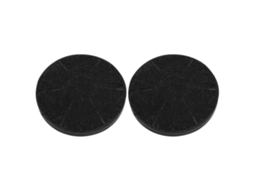 Vidaxl Filtros De Carvão Vegetal Para Exaustores 2 Pcs 105x21 Mm