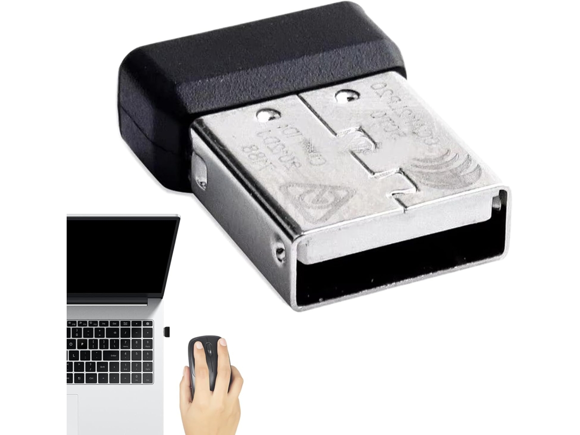 Receptor Usb Adaptador Sem Fio, Transmissor Para Viagens, Casa, Apresentações Multimídia Receptor Usb Adaptador Sem Fio, Transmisso Gokoco
