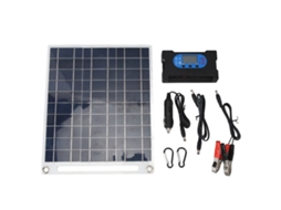 Painel Solar Policristalino Laxiscreed 11w Com Controlador À Prova D'água De 100a Para Energia Solar