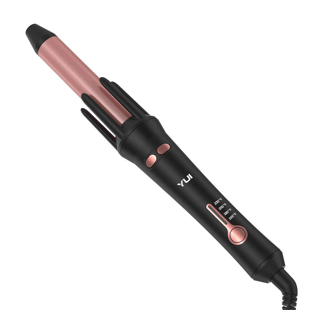 Modelador De Cachos Automático Rotativo De Cerâmica/fermento Para Ondular Cabelos Automático
