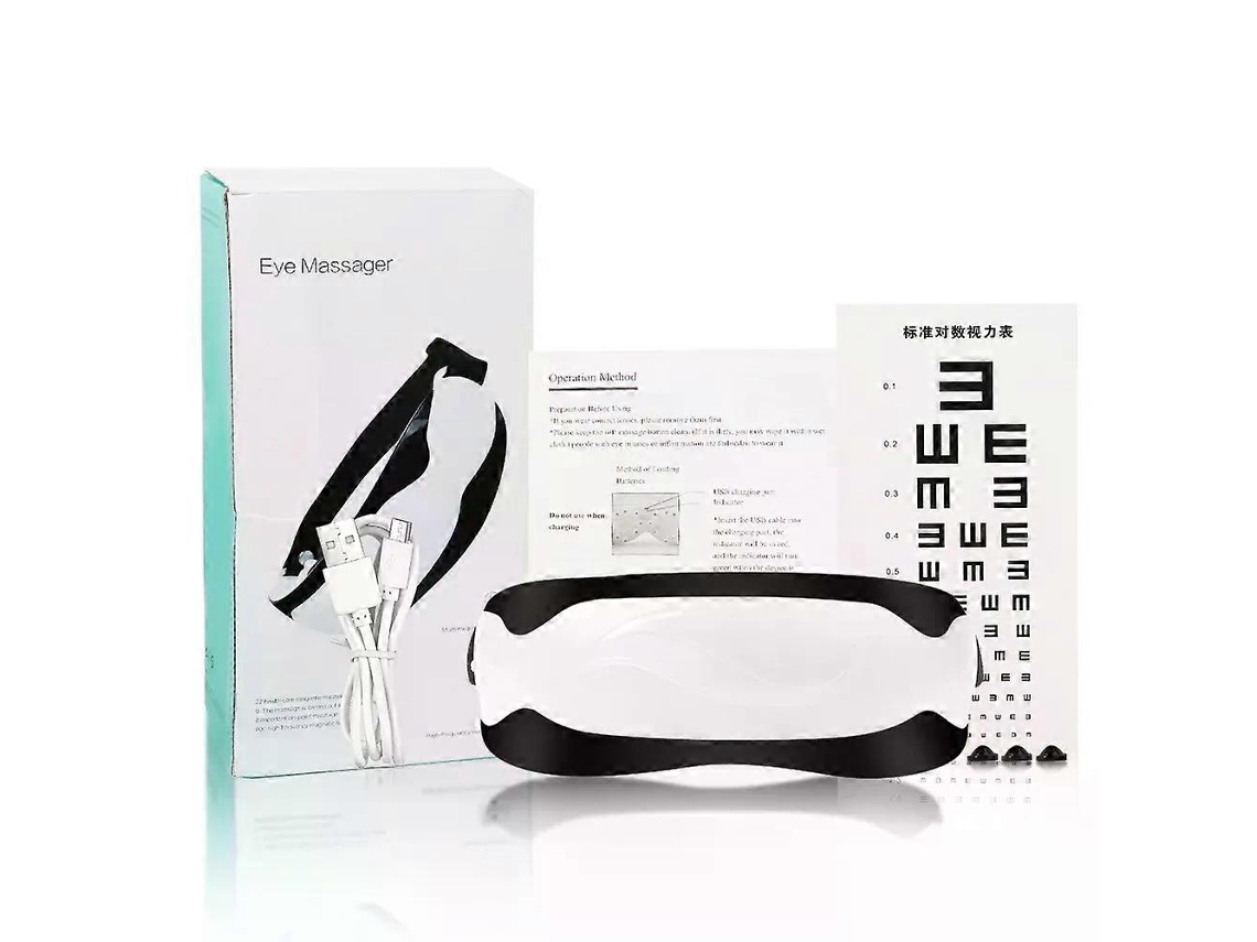 Máscara Para Os Olhos Com Terapia Magnética E Pulsos De Vibração Para Massagem Automática, Reduz Olheiras E Melhora O Sono.