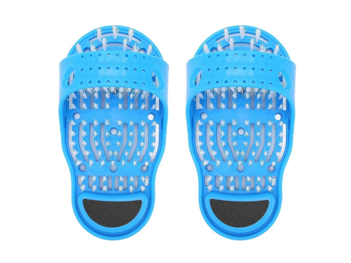 2pcs Escova De Massagem Nos Pés - Esfregão Para Lavagem Para Cuidados Com Os Pés Relaxantes