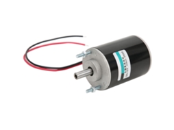 Motor De Corriente Continua De Imán Permanente Con Eje Hueco 30w (12v 3500rpm) Ajustable De Velocidad