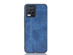 Capa Linha Costura Para Realme Realme 8/8 Pro 4g Azul