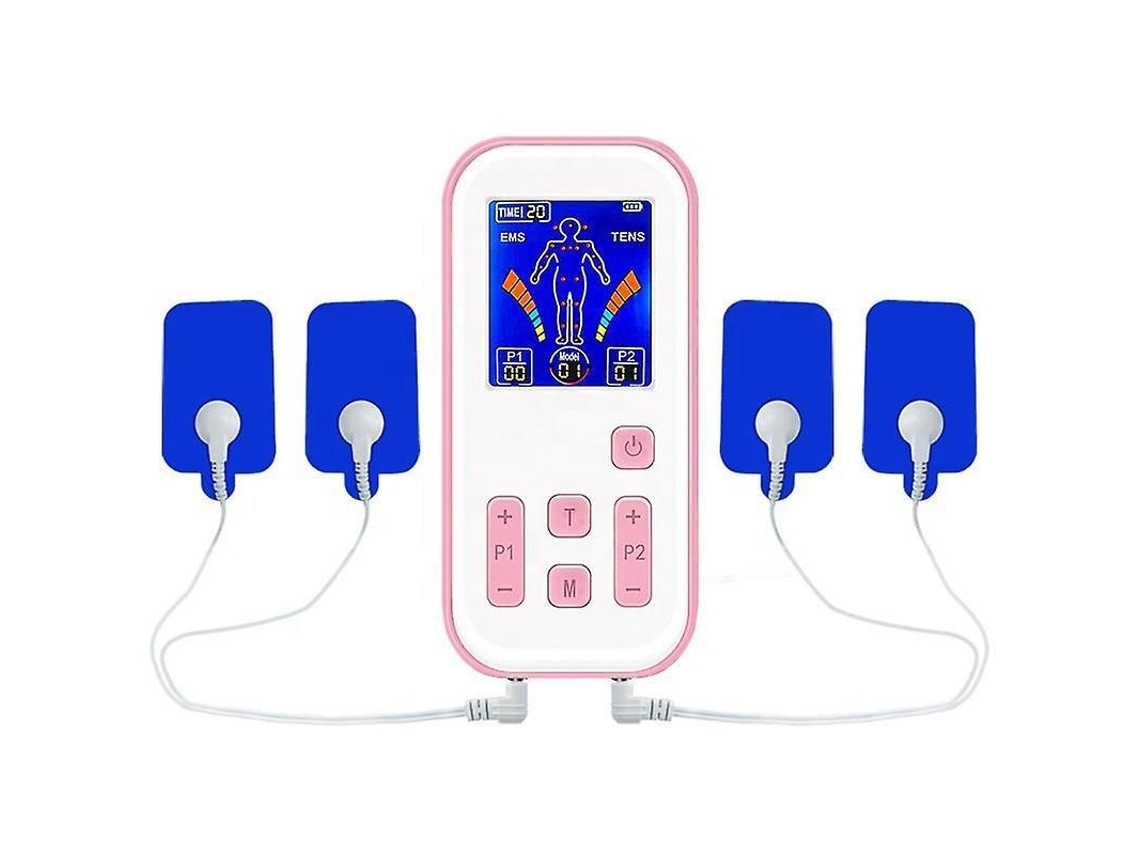 Lurelia Unidade Tens Ems Alívio Da Dor Estimulador Muscular Recarregável Portátil Profissional De Energia
