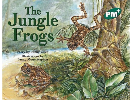 Livro The Jungle Frogs de Jenny Giles (Inglês)