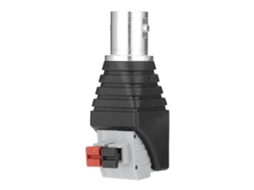 Laxiscreed Conector Bnc Fêmea Adapter Rápido Sem Parafuso Para Ligação Segura