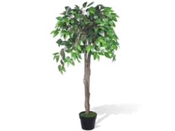 Planta Artificial, Ficus, Com Vaso, 110 Cm