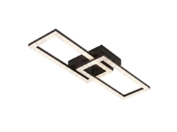 Lâmpada de Teto TOOLIGHT G155 c Black Led