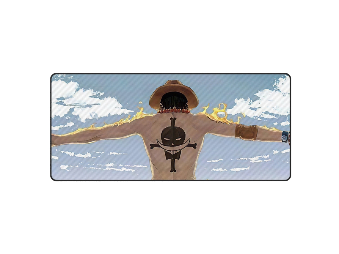 Mousepad Gamer Antiderrapante E À Prova Dágua Com Estampa De Desenho Animado, 80x30cm , Ideal Para Casa E Escritório. Brilvibera (31x12 Polegadas)