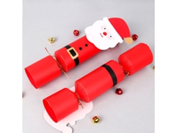 Laxiscreed Pack Natal Com 10 Caixas De Presente E Padrão De Pai Natal