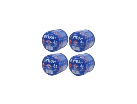 Bombonas de gás 190g 4 cartuchos recambio hornillo portátil gás camping para cocinar EXTRASTAR