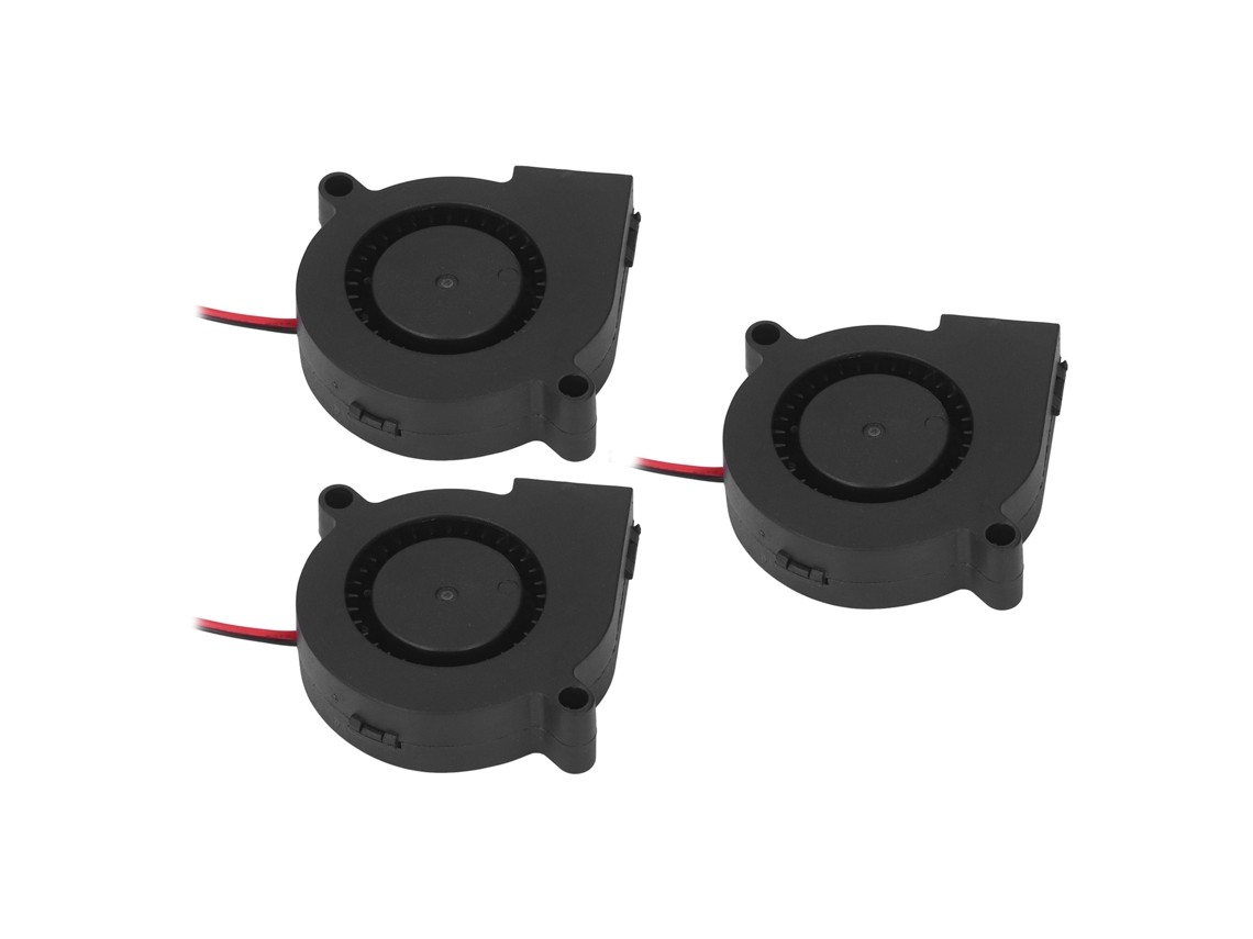 3 Peças Ventilador De Resfriamento Eletrônico 6000rpm Blower Cooler Kit Para Impressora Dc 12v 0.18a