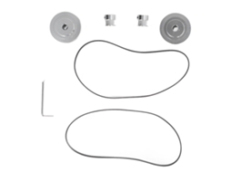 Conjunto De Roda Síncrona Com Correia Para Impressora 3d 20t 5mm E 60t 8mm Alta Dureza