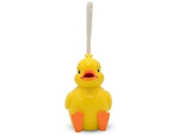 ESCOVA de Vaso sanitário Nova Line de resina com suporte pato amarelo