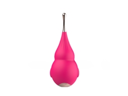Vibrador De Massagem De Silicone Prova Dgua De 12 Frequncias Para Mulheres (rosa Vermelha)