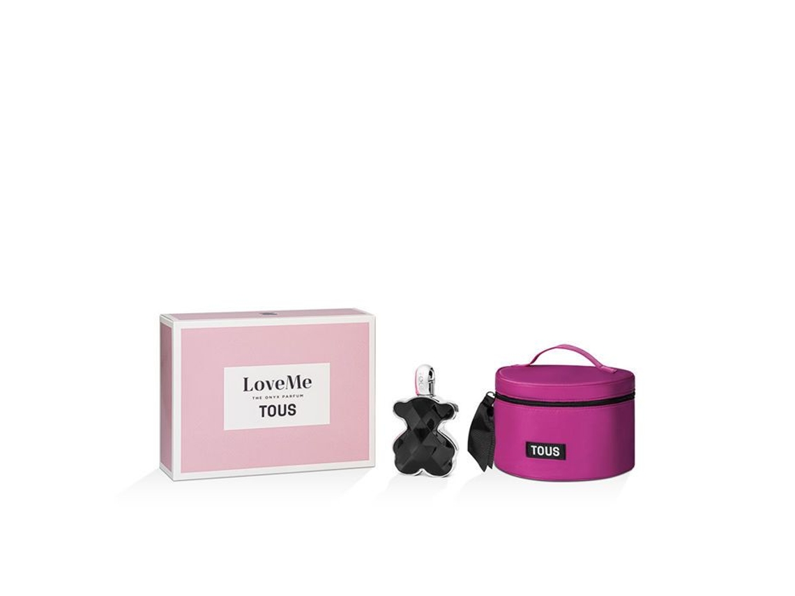 Coffret de Perfume TOUS Love Me The Onyx Parfum 90 ML + TOUS VANITY CASE