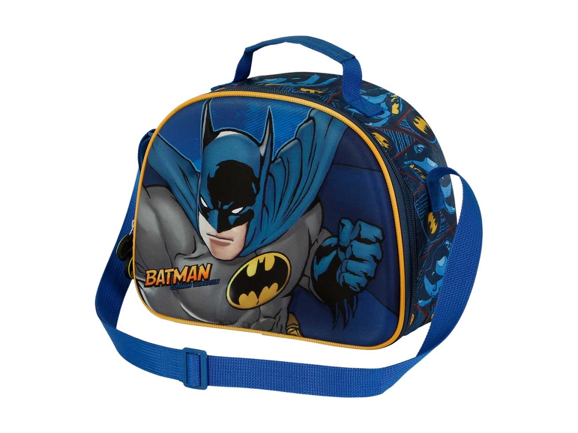 Lancheira DC Comics Batman Night 3D, Azul Escuro