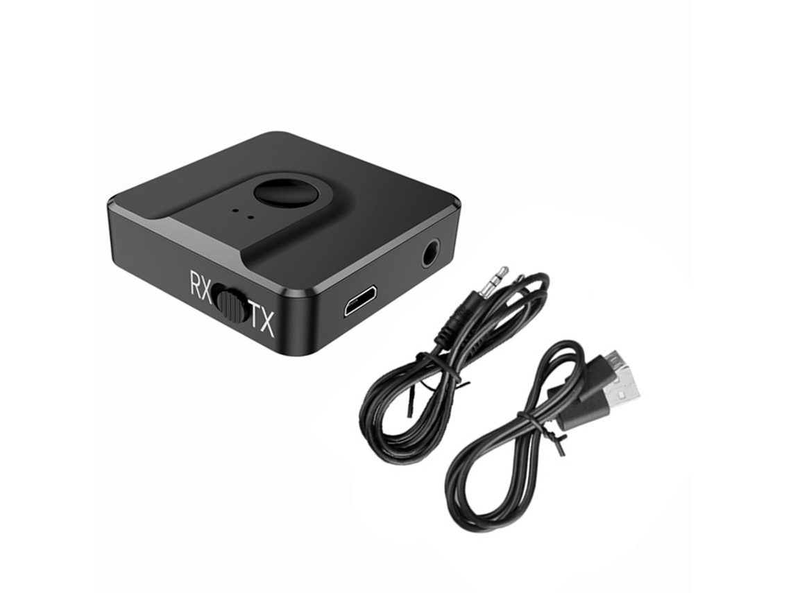 Transmissor/receptor Bluetooth 2 Em 1 Com Adaptador De Áudio Hd De Baixa Latência