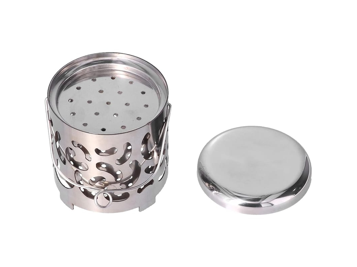 Aquecedor De Camping Mini, Estufa De Camping Em Aço Inoxidável, Capa De Aquecimento Portátil Para Tenda, Picnic E Caminhada