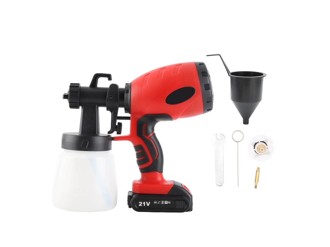 Pistola de Pintura Elétrica Sem Fio 100 240v Plug Us para Casa